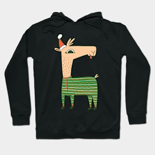 Christmas Llama Hoodie